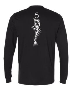 6 Bones - L/S Tee - Black