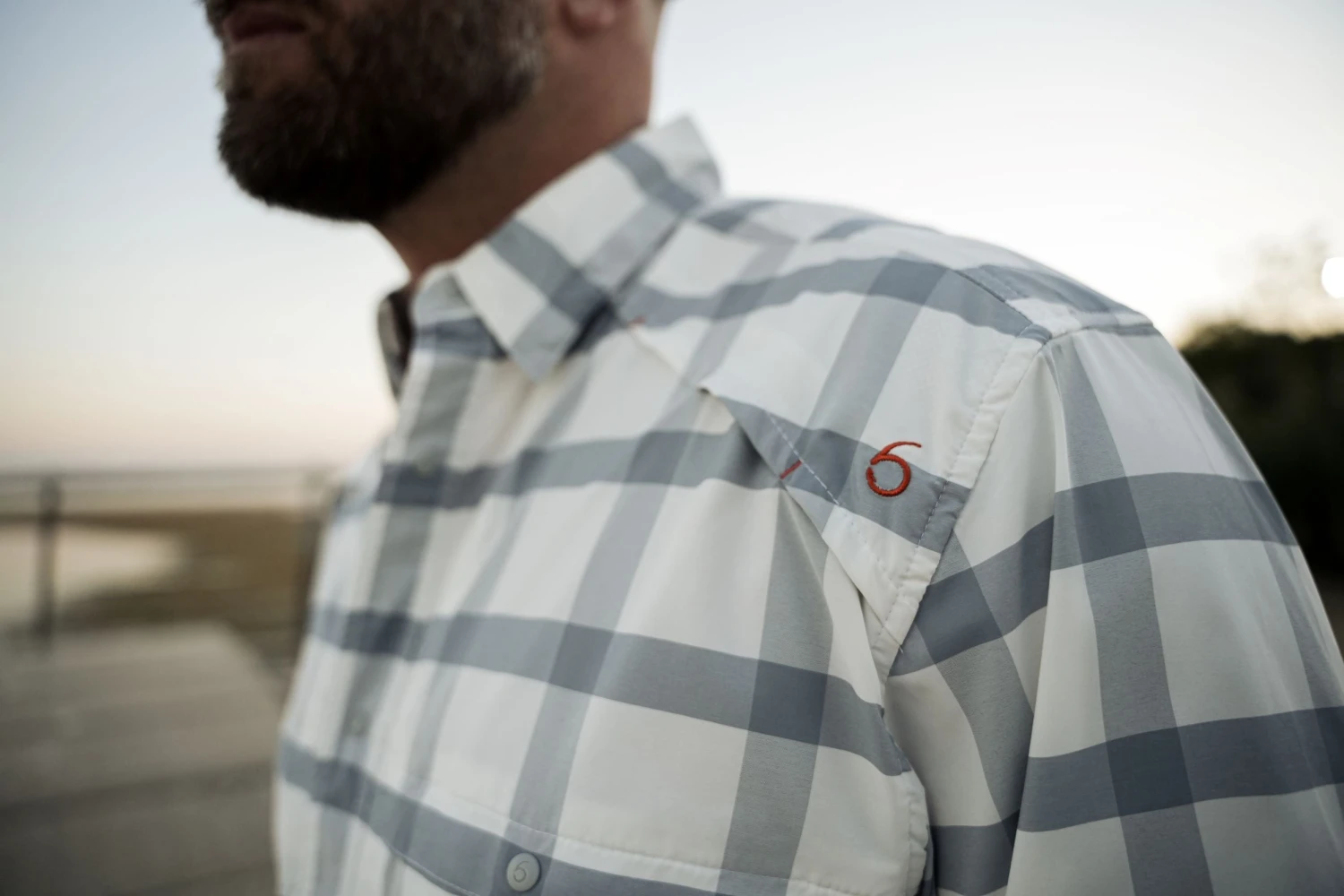 Pescavida Hybrid L/S Shirt - Lakeside Plaid - Image 3