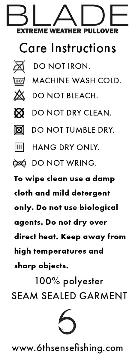 FishDry 'Blade' Hooded Pullover - Image 7